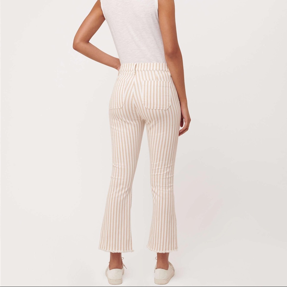 New Loft high waist flare crop, size 6/28 - Picture 2 of 10